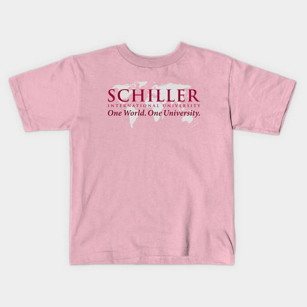 College "Schiller International" Style Kids T-Shirt by Choupete